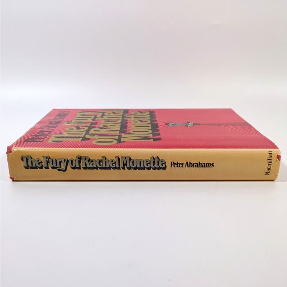 The Fury of Rachel Monette by Peter Abrahams First Edition 1980 Hardcover DJ - Picture 3 of 7